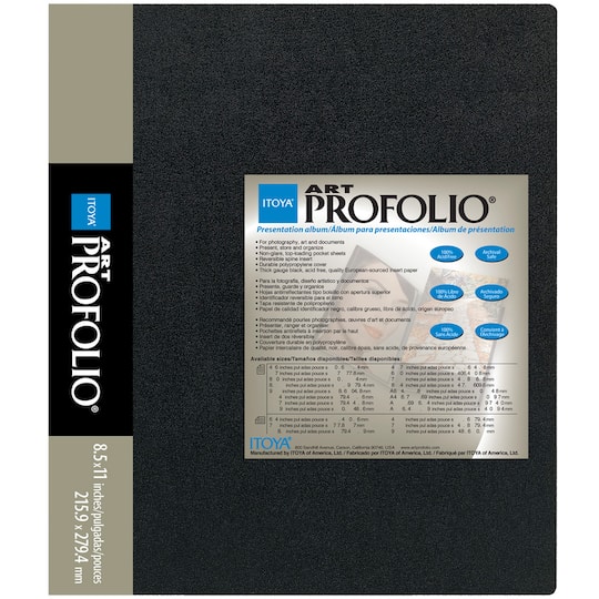 Itoya Art Profolio Storage/Display Book 5 in. x 7 in. 24 Itoya Art Profolio Storage/Display Book 5 in. x 7 in. 24